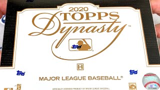 $500 PER CARD!  2020 TOPPS DYNASTY CASE BREAK!  5 BOX OPENING!