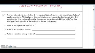 Unit 7 Test Study guide part 1