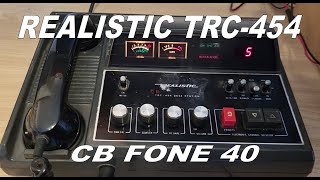 Realistic TRC 454 CB Fone 40