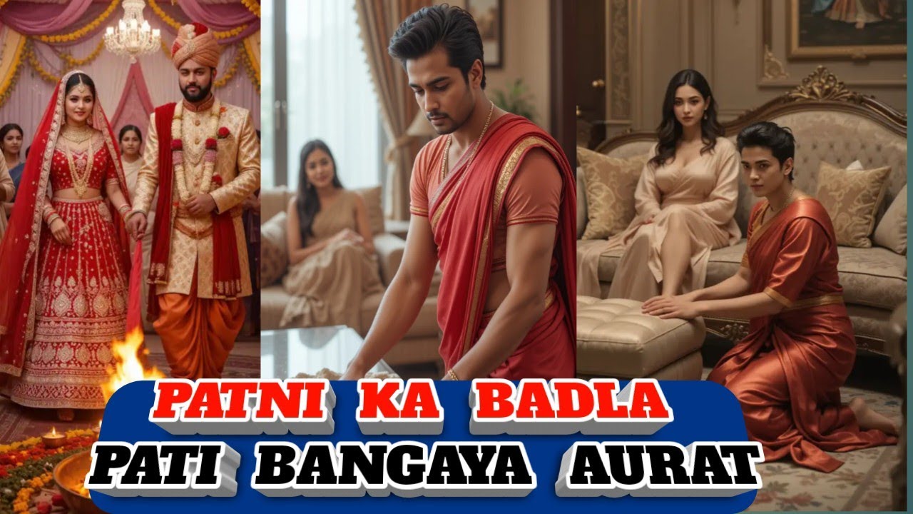 PATNI KA BADLA | PATI BANGAYA AURAT | PATI PATNI KI KAHANI | HUSBAND BECOME A WOMAN STORY