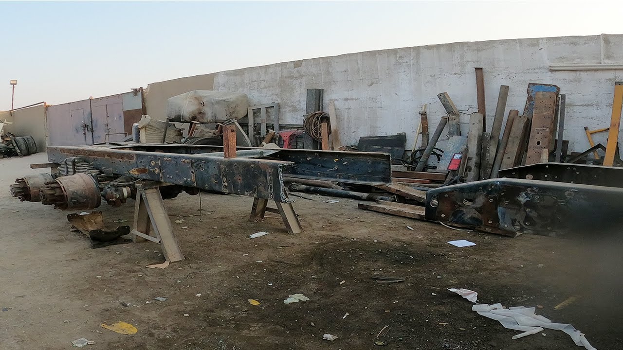 How I Converted a 6 Wheeler Truck Into a 10 Wheeler  Complete Chassis Build |Back Chassis Extension|