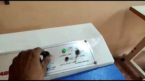 roller fusing machine