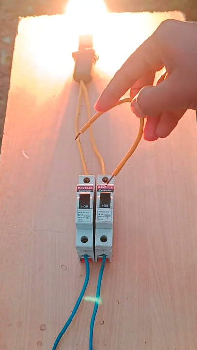 mcb short circuit test live 🔴 #shorts #mcb