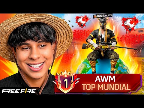 I BECOME THE TOP 1 AWM USER IN THE WORLD!! 😱