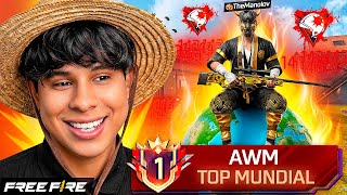 ME CONVIERTO EN EL TOP 1 DE AWM EN EL MUNDO !! 😱