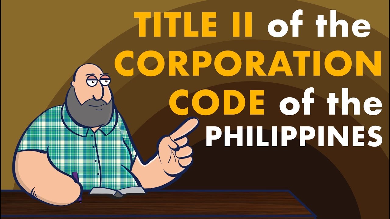 [CORPORATION CODE OF THE PHILIPPINES]  TITLE II - INCORPORATION OF PRIVATE CORPORATIONS