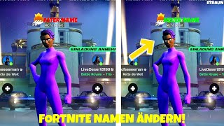 Fortnite NAME CHANGE 2024 Tutorial ✅ PS5/PC/XBOX/MOBILE/SWITCH | Quick and Easy