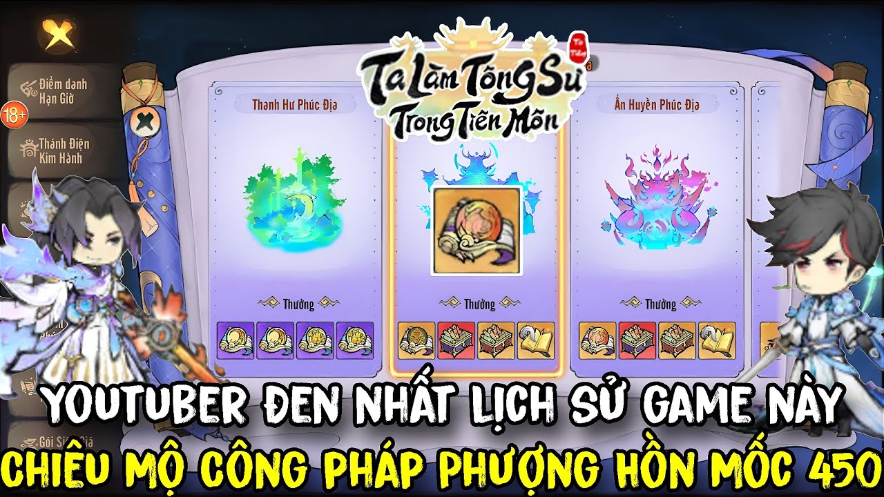 Ta Làm Tông Sư Trong Tiên Môn - Chiêu Mộ Công Pháp Phượng Hồn Mốc 450 Lần Youtuber Đen Nhất Lịch Sử