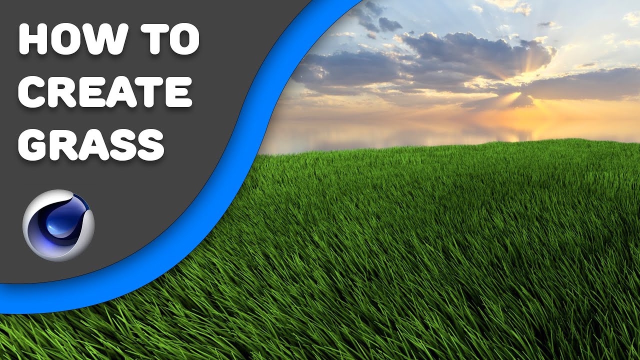 Как создать траву в CInema 4D