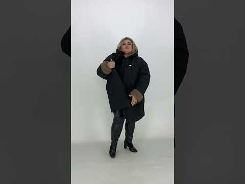 Зимняя куртка оверсайз супербатал, видео 1