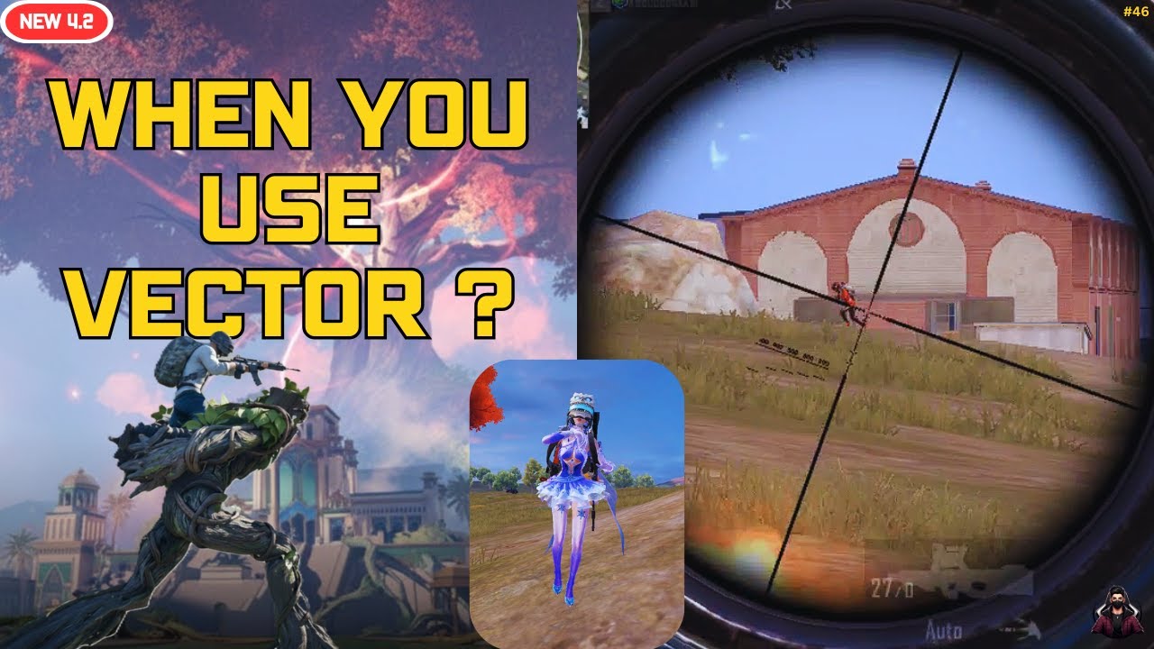 When You Use Vector | Erangel [4.2] PUBG Mobile 