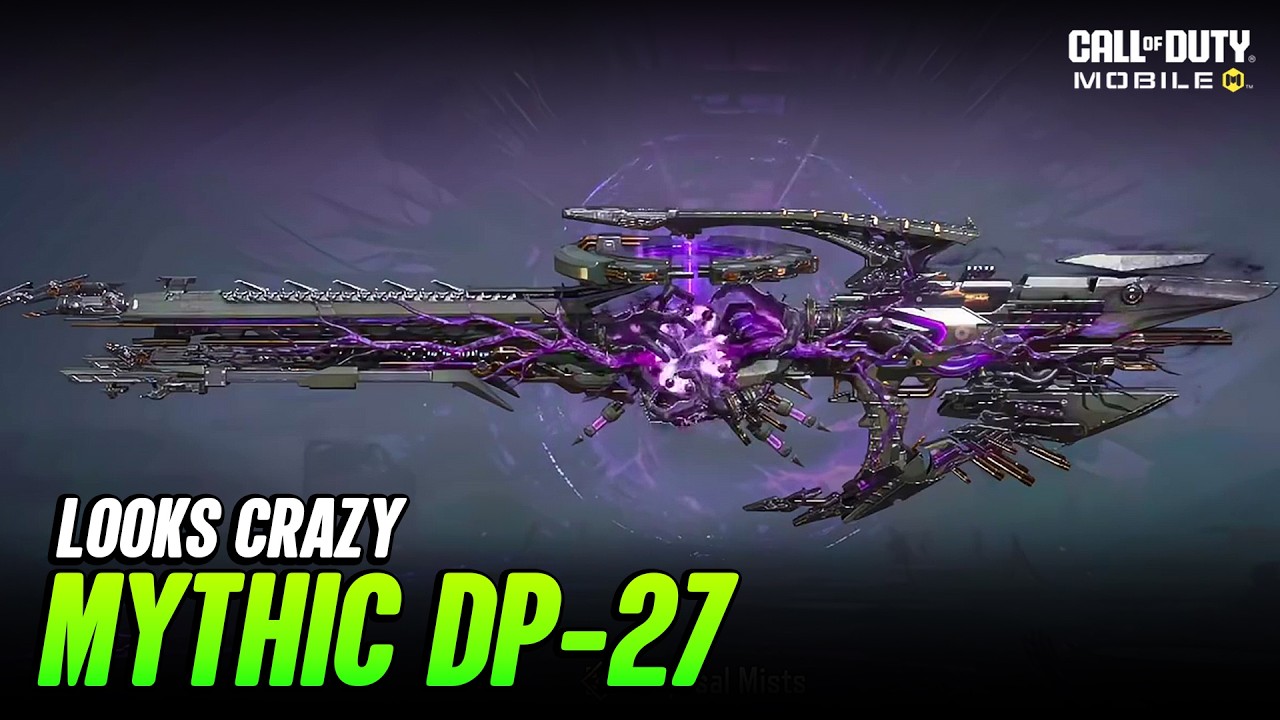 Mythic DP27 looks Crazy as a Gun in CODM - Gameplay + Inspection & Kill ...