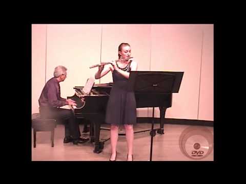 Poulenc Flute Sonata, 2nd Movement, Kim Davis Flute