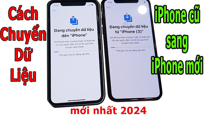 Hướng dẫn sao chép từ iphone nay sang iphone mới năm 2024