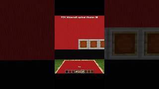 Realistic Nether Depth Illusion in Minecraft 👀 #minecraft