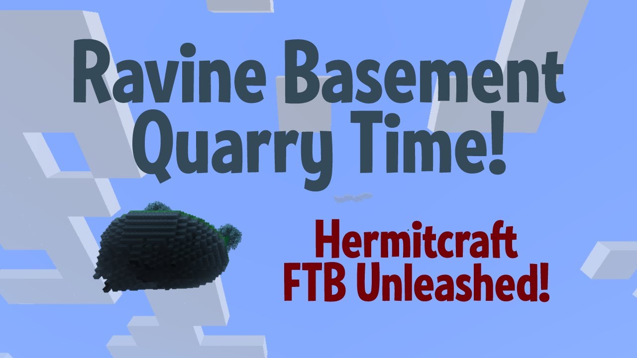 infernal dragon Ravine Basement Quarry Time! Songs by Joe! - #Hermitcraft FTBU ep 8