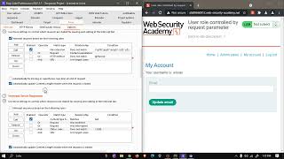 User role controlled by request parameter | Portswigger | Access control Lab 3