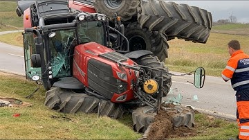 Incredible Moment Tractor Got Stuck In Mud And The Unacceptably Stupid Way They Handled It