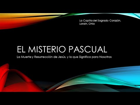 Video: ¿Cuáles son los cuatro eventos del misterio pascual?