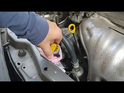 Engine Coolant change Toyota Camry 2011