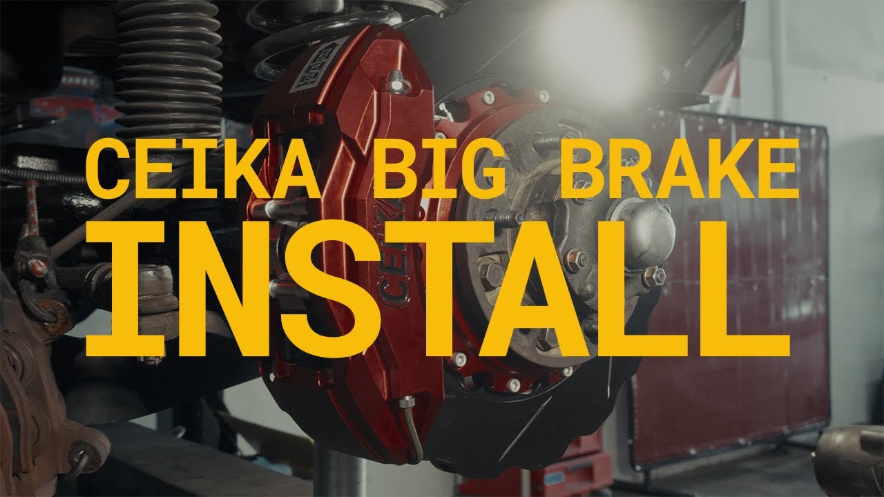 CEIKA Big Brake Upgrade Kit - Land Cruiser 80 Series