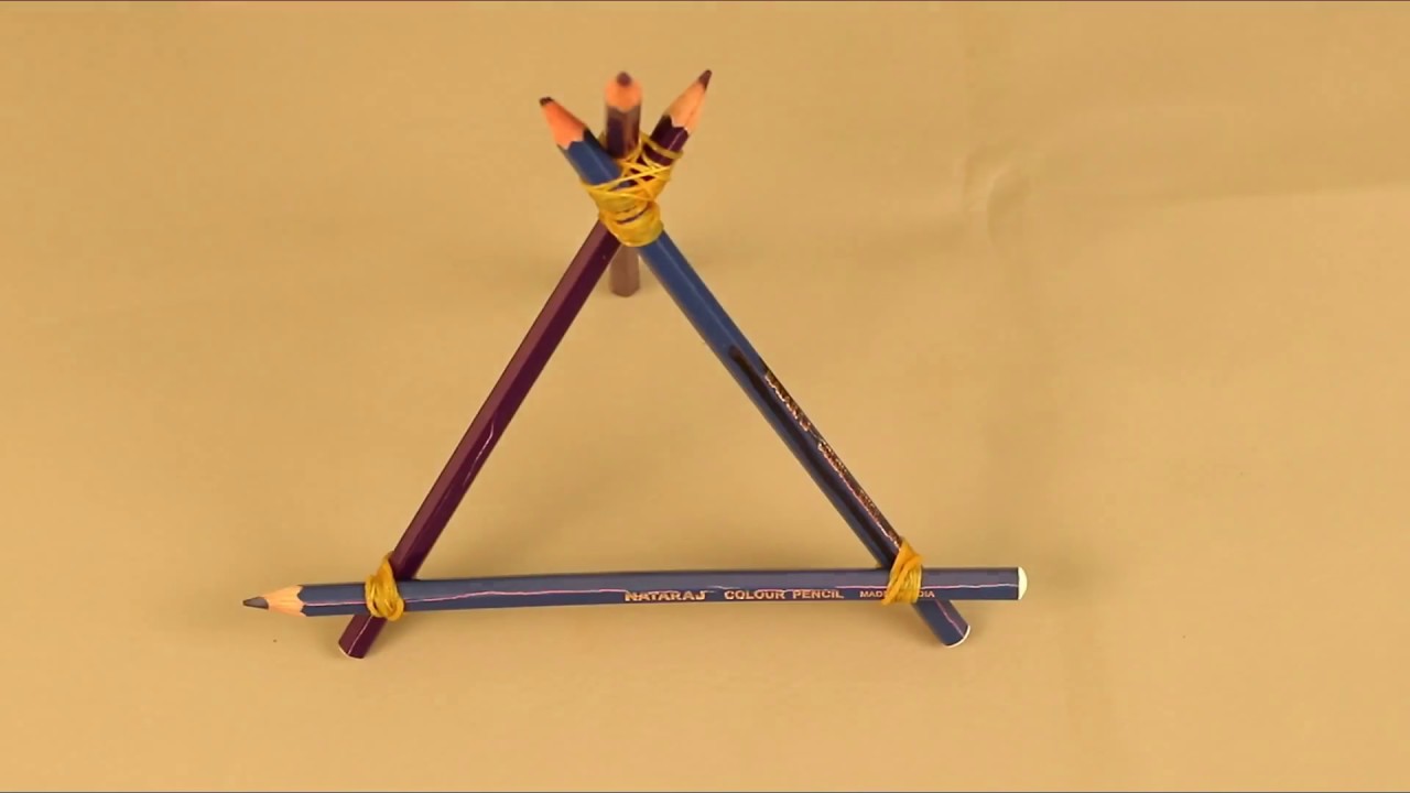 How to Make Mobile Stand Using Pen or Pencil by Last Minute Life Hacks
