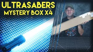Ultrasabers Mystery Box 4 x $75.00 ( Enjoy Star Wars Fans!!! ) || Unboxing