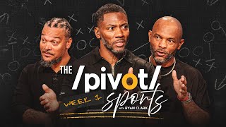 Ryan Clark NFL return to studio for WK 1 Breakdowns, Demos, football X/Os Chan + Fred| Pivot Sports