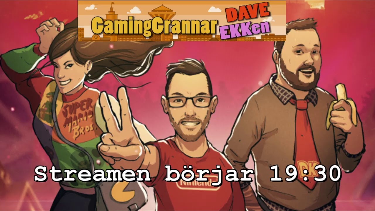 GamingGrannar Livestream 19:30 I kväll ska vi klara AXELAY på HARD!