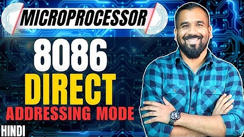 Direct Addressing Mode in 8086 Microprocessor Explained in Hindi