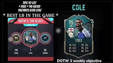 * FREE * 95 COLE DOTW 3 || DRAFT OF THE WEEK | WEEKLY OBJECTIVES | Pacybits 20