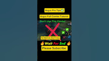 Argus Pro✅Tricks Mobile Legend #argusmlbb #argusgameplay #argustutorial #tutorial #mlbbargustutorial