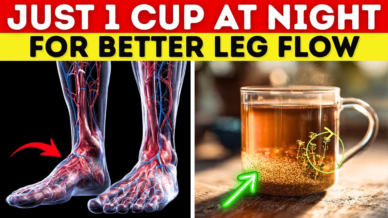 IMPROVE Your Leg Circulation With These Morning Drinks Over 60?