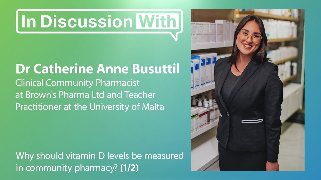 Why should vitamin D levels be measured in community pharmacy? YouTube