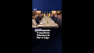 Trump Meets Zelenskyy At Mar-A-Lago