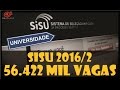 Sisu 2016/2 - 56.422 mil vagas até 02/06/2016 [URGENTE]