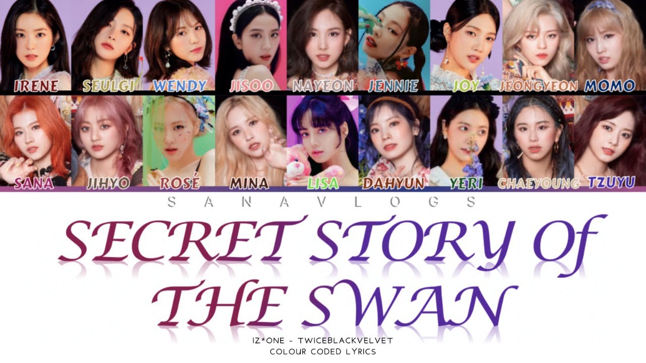 HOW WOULD TWICEBLACKVELVET SING 'SECRET STORY OF THE SWAN' BY IZ*ONE