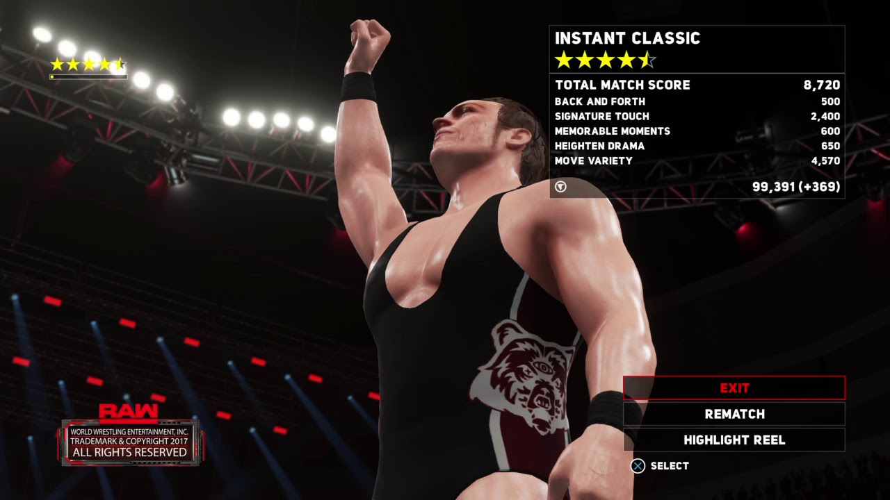 WWE 2K18 Pete dunne vs Roman Reigns