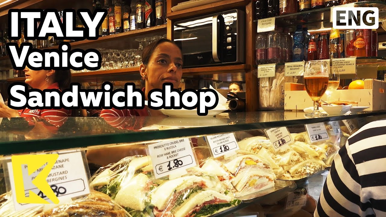 【K】Italy TravelVenice[이탈리아 여행베네치아]활기가 넘치는 샌드위치