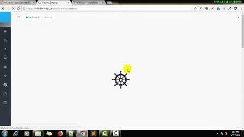 MeloForms  - setup settings