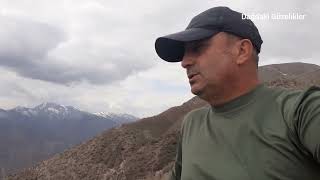 20 Mart 2022  Ortabağ köyü Uludere  Şırnak dağlarn zirvesinden