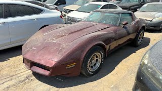 I Found this Abandoned C3 Chevy Corvette at IAA Auctions! Will it Run?