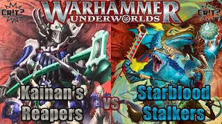 Warhammer Underworlds | Direchasm | Kainan's Reapers Vs Starblood Stalkers Warhammer Underworlds | Direchasm | Kainan's Reapers Vs Starblood Stalkers