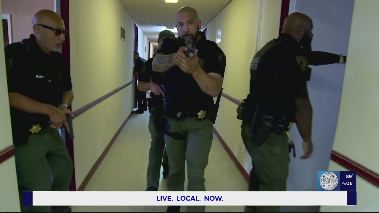 Valley security officers participate in active threat response training