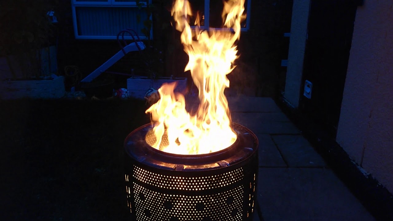 Washing Machine Fire Pit Youtube