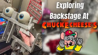 Exploring Backstage At Chuck E. Cheese’s