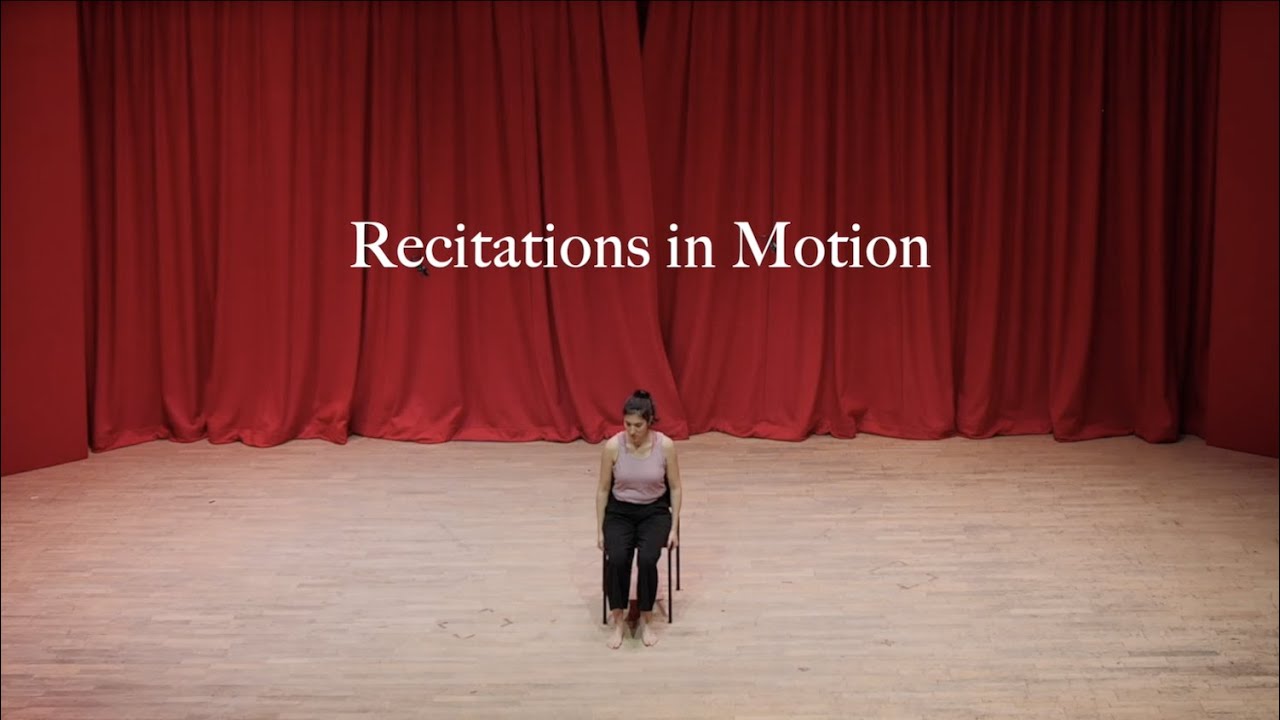 DEMO REEL - Recitations in Motion (Stephanie Lamprea and Penny Chivas)