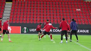 Sivpor, Slavia Prag Maçı Hazırlıklarını Tamamladı