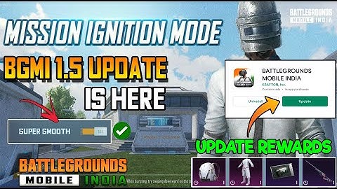 BGMI 1.5 Update Download Link 🔥| How To Update Battleground Mobile India 1.5 Update IGNITION MODE !