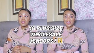 🙀16 TRENDY PLUS SIZE/ CURVY WHOLESALE VENDORS FOR YOUR ONLINE/ INSTAGRAM BOUTIQUE! 😍